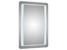 LED-Lichtspiegel >Marla II< aus Spiegelglas - 70x3cm (HxT)
