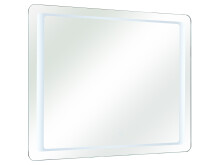 LED-Lichtspiegel >Marla II< aus Spiegelglas - 70x3cm (HxT)