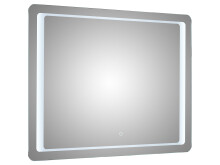 LED-Lichtspiegel >Marla II< aus Spiegelglas - 70x3cm (HxT)