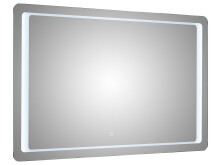LED-Lichtspiegel >Marla II< aus Spiegelglas - 70x3cm (HxT)