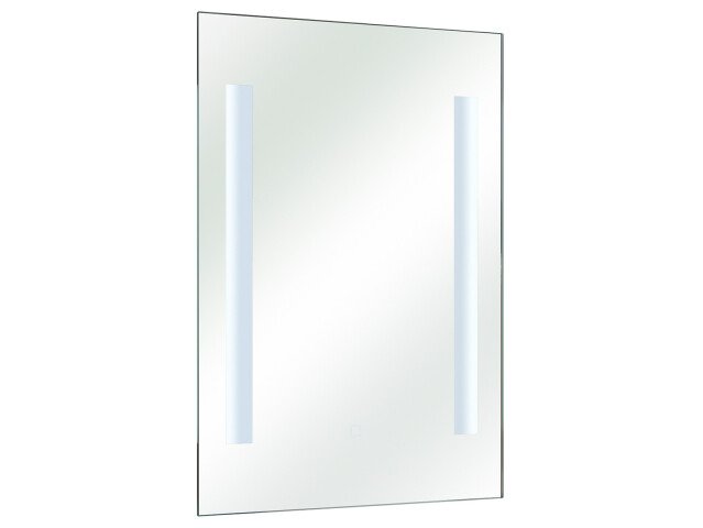 LED-Lichtspiegel aus Spiegelglas - 50x70x3cm (BxHxT)