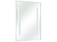 LED-Lichtspiegel aus Spiegelglas - 50x70x3cm (BxHxT)