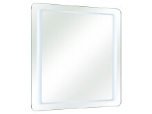 LED-Lichtspiegel >Marla II< aus Spiegelglas - 70x70x3cm (BxHxT)