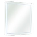 LED-Lichtspiegel >Marla II< aus Spiegelglas - 90x70x3cm (BxHxT)