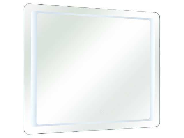 LED-Lichtspiegel >Marla II< aus Spiegelglas - 90x70x3cm (BxHxT)