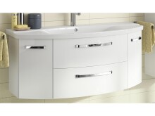 Waschtisch-Set >Akron I< in Weiß aus Keramik