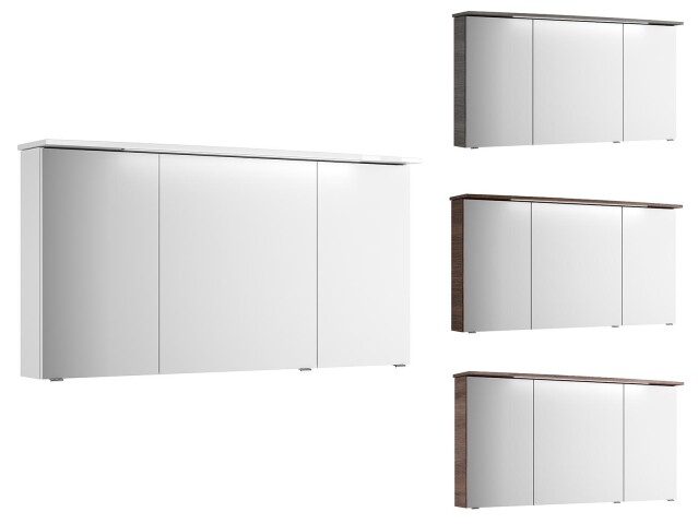 Spiegelschrank >Akron< aus Glas - siehe Produktbeschreibungcm (B)