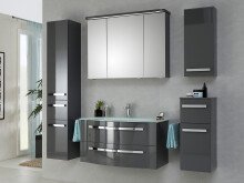 Badezimmer-Set >Maire III< (6-teilig) in Weiß...