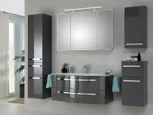 Badezimmer-Set >Maire IV< (6-teilig) in Weiß...