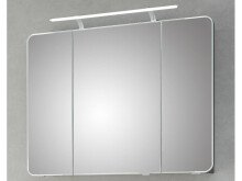 Badezimmer-Set >Maire IV< (6-teilig) in Weiß aus Glas