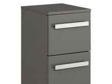 Badezimmer-Set >Maire IV< (6-teilig) in Weiß aus Glas