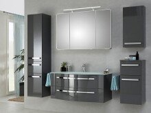 Badezimmer-Set >Maire IV< (6-teilig) in Weiß...