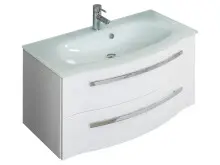 Badezimmer-Set >Maire V< (4-teilig) in Weiß...
