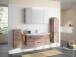 Midischrank >Akron I< in chromglänzend aus Glas - 30x121,2x33cm (BxHxT)