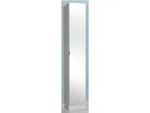 Hochschrank >Adan< in Weiß - siehe Produktbeschreibungx195,5x33cm (BxHxT)