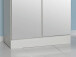 Hochschrank >Adan< in Weiß - siehe Produktbeschreibungx195,5x33cm (BxHxT)