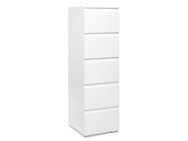 Kommode >Ravenna< in Weiß/Matt - 40x131x45cm (BxHxT)