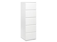 Kommode >Ravenna< in Weiß/Matt - 40x131x45cm...