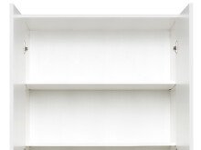 Mehrzweckschrank >Ravenna< in Weiß/Matt - 80x191x40cm (BxHxT)
