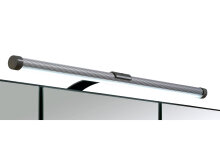 Spiegelschrank >Bologna II< in Weiß aus Metall - 70x66x20cm (BxHxT)
