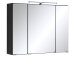 Spiegelschrank >Bologna II< in Weiß aus Metall - 80x66x20cm (BxHxT)