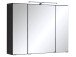 Spiegelschrank >Bologna II< in Weiß aus Metall - 80x66x20cm (BxHxT)