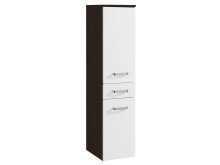 Midischrank >Bologna< in Weiß/Hochglanz aus...