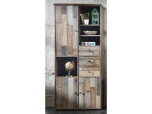 Hochschrank >Britta< in Driftwood Nachbildung aus...