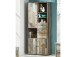 Hochschrank >Britta< in Driftwood Nachbildung aus Kunststoff - 83x188x39 (BxHxT)