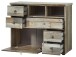 Kommode >Britta< in Driftwood Nachbildung aus Kunststoff - 99x80x39cm (BxHxT)
