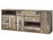Sideboard >Britta< in Driftwood Nachbildung aus Kunststoff - 193x80x48cm (BxHxT)