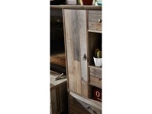 Highboard >Britta< in Driftwood Nachbildung aus Kunststoff - 99x133x39cm (BxHxT)