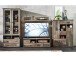 Highboard >Britta< in Driftwood Nachbildung aus Kunststoff - 99x133x39cm (BxHxT)
