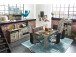 Highboard >Britta< in Driftwood Nachbildung aus Kunststoff - 99x133x39cm (BxHxT)