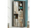 Wohnwand >Britta< in Driftwood Nachbildung aus Kunststoff - 374x188x52cm (BxHxT)
