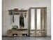 Garderobenschrank >Britta< in Driftwood Nachbildung - 109x188x40 (BxHxT)