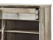 Schuhschrank >Britta< in Driftwood Nachbildung aus Kunststoff - 99x98x40 (BxHxT)