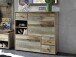 Schuhschrank >Britta< in Driftwood Nachbildung aus Kunststoff - 99x98x40 (BxHxT)