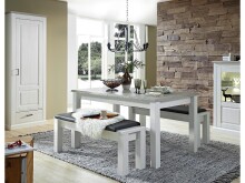 Hochschrank >Lima< in Pinie Hell aus Metall - 69x204x42cm (BxHxT)