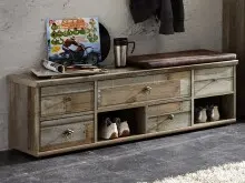 Sitzbank >Britta< in Driftwood Nachbildung aus...