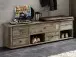 Sitzbank >Britta< in Driftwood Nachbildung aus Kunststoff - 130x47x40cm (BxHxT)