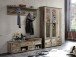 Garderoben-Set >Britta< in Driftwood Nachbildung - 255x188x40 (BxHxT)