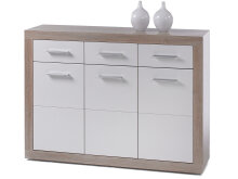 Kommode >Lisetta< in Sonoma-Eiche - 117x88x37cm...