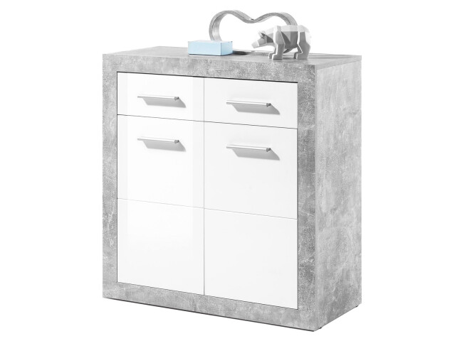 Kommode >Rio de Janeiro< in Beton - 82x88x37cm (BxHxT)