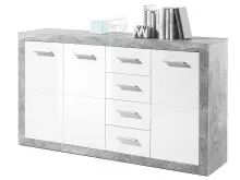 Sideboard >Rio de Janeiro< in Beton - 152x88x37cm...