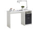 Schreibtisch >Jaden I< in Weiß - 123x76,5x50cm (BxHxT)