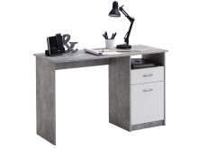 Schreibtisch >Jaden I< in Weiß -...