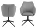 Esszimmerstuhl >Neri< in Schwarz aus Metall - 58x86x57cm (BxHxT)