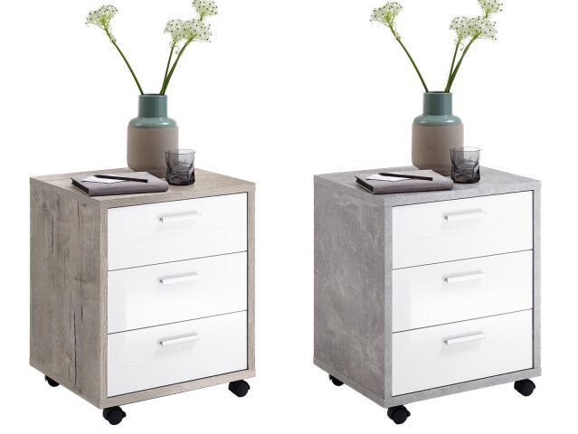 Rollcontainer >Billy I< - 49,5x59,5x42cm (BxHxT)