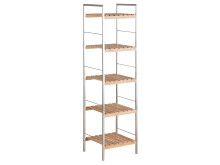 Regal >Allis I< in siehe Produktbeschreibung aus Bambus - 36x33cm (BxT)